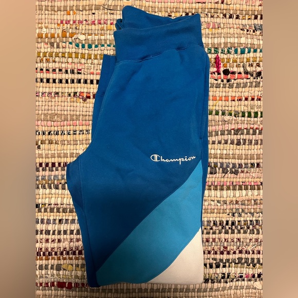 CHAMPION REVERSE WEAVE COLORBLOCK JOGGER SWEATPANTS from Urban Outfitters - Picture 2 of 4